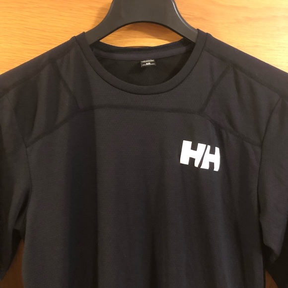 Helly Hansen Men’s LIFA Active Crew Base Layer Balck Long Sleeve Shirt Size L - Picture 5 of 10